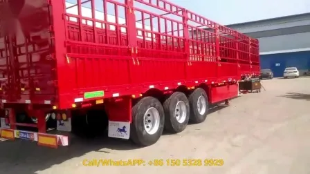 Cimc Zaun Frachtanhänger Schüttgut-Sattelauflieger