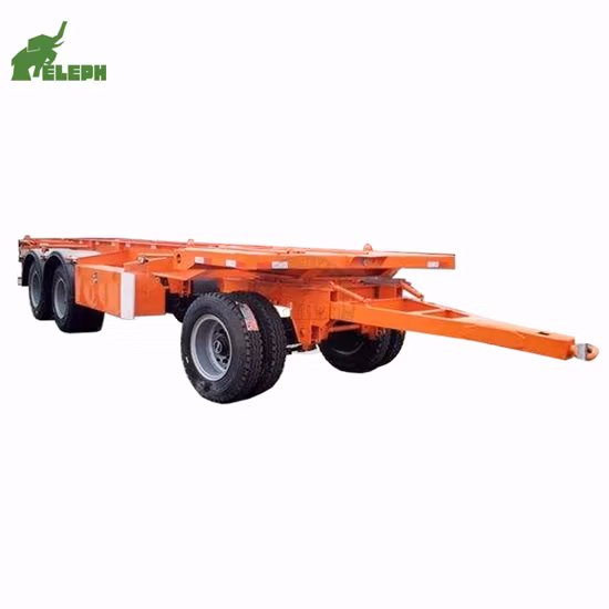 2 Achsen 3 Achsen Container Deichsel Vollskelett Skelettanhänger