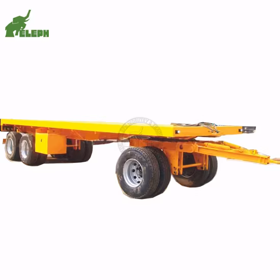 Voller 2-Achsen-Deichselanhänger mit 10 Tonnen und Sattelkupplung