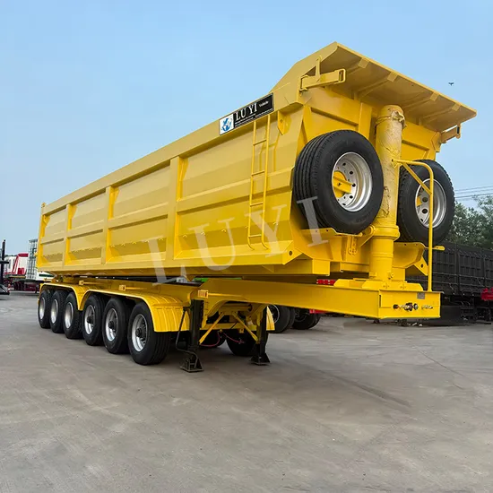 Fabrikversorgung 40 Kubikmeter 6080 Tonnen Kipper Sattelauflieger Muldenkipper Mineral-/Sand-/Steintransport Kipper Bergbauanhänger zum Verkauf