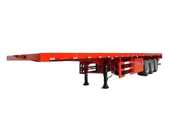 3 Achsen 40FT Skeleton Bulk Cargo Container Transportfahrzeuge Pritschencontainer Chassis Truck Semi Trailer für Uganda