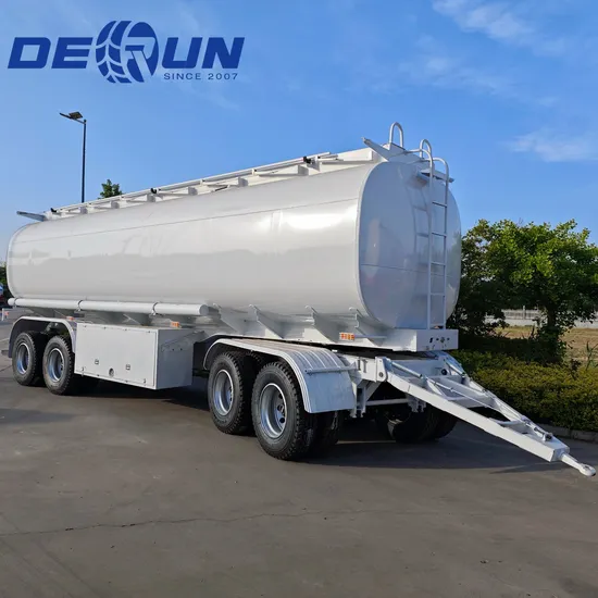 Heißer Verkauf Bester Preis 3/4 Achse 30000L Heizöl Diesel Wasser Milch Volltankanhänger Deichsel Dolly Tanker Vollanhänger zum Verkauf